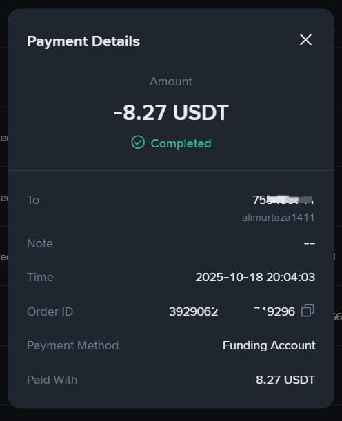 Payment Proof 2
